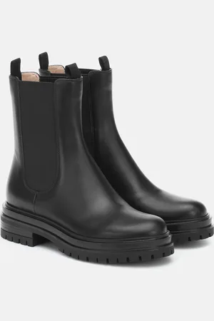 Gianvito Rossi Chester leather ankle boots