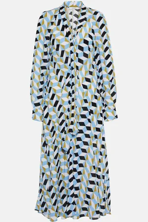 Dorothee Schumacher Graphic Volumes printed midi dress