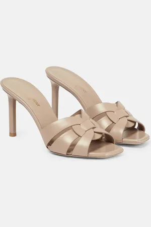 Saint Laurent Tribute 85 leather sandals