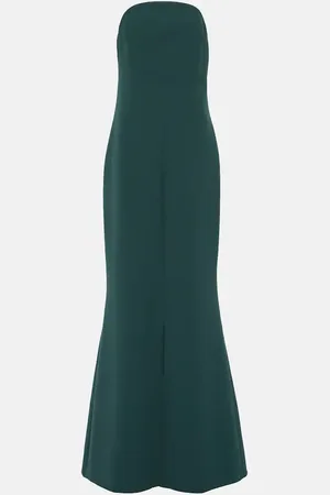 Safiyaa Makkari crÃªpe gown