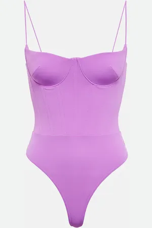 ALEX PERRY Carsen corset bodysuit