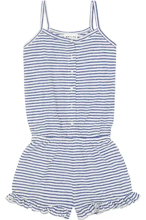 MORLEY Pomme striped playsuit