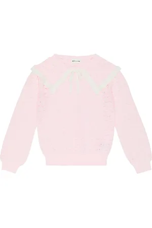 MORLEY Saffron Cricket cable knit sweater