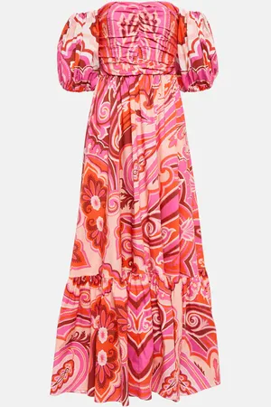 Etro Paisley cotton-blend midi dress