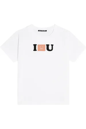 Acne Studios Face Logo cotton jersey T-shirt
