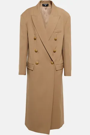 Balmain Oversized wool coat