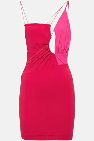 Nensi Dojaka Cutout ruched minidress