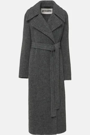 Jil Sander Belted wool-blend pile coat