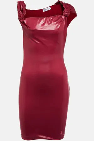 The Attico Cassie jersey minidress