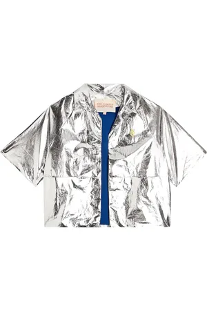 The Animals Observatory Lion metallic cotton jacket
