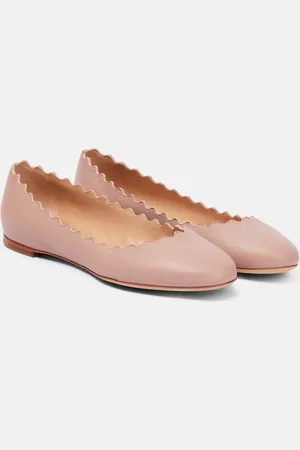 Chloé Lauren leather ballet flats