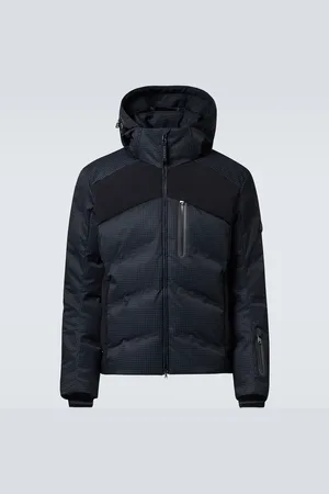 Bogner Maad checked ski down jacket