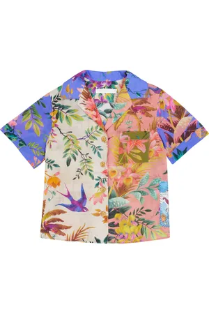 ZIMMERMANN Tropicana printed cotton shirt
