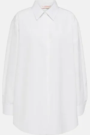 VALENTINO Oversized cotton shirt