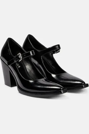 Prada Leather Mary Jane pumps