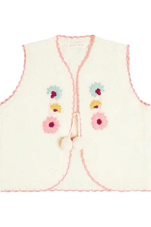 Louise Misha Sylna embroidered sweater vest