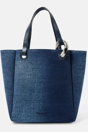 J.W.Anderson Corner Large denim tote bag