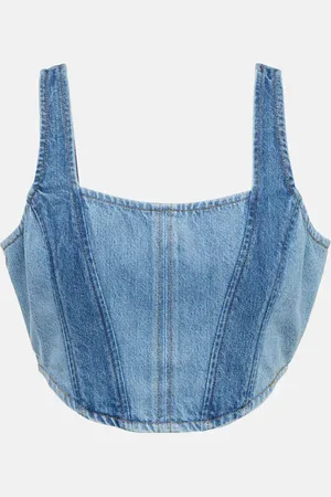 Frame Denim corset top
