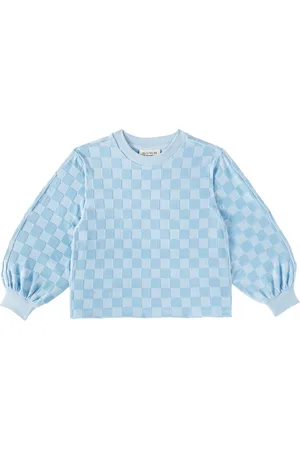 Scotch&Soda Checked cotton-blend fleece sweatshirt