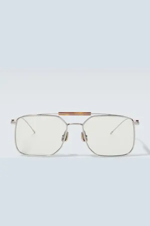 Brunello Cucinelli Sartorial Sunset aviator sunglasses