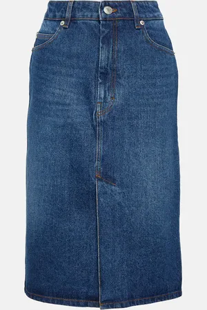 Ami Denim pencil skirt