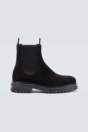 Gianvito Rossi Chester suede ankle boots