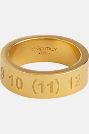 Maison Margiela Engraved sterling silver ring