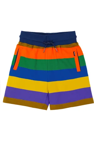 Molo Alwy striped cotton shorts