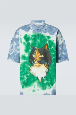 J.W.Anderson Printed cotton polo shirt
