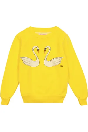 The Animals Observatory Bear printed cotton jersey sweatshirt