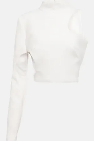 Monot Cutout crÃªpe top