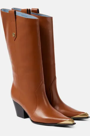 Etro Leather cowboy boots