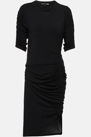 VERONICA BEARD Lockwood ruched jersey minidress