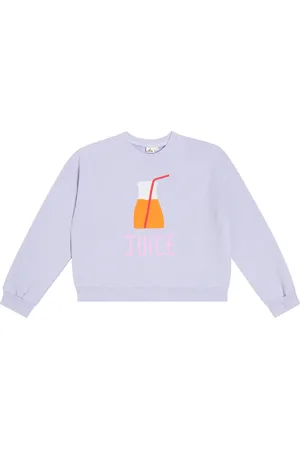 Jelly Mallow Printed cotton jersey sweatshirt