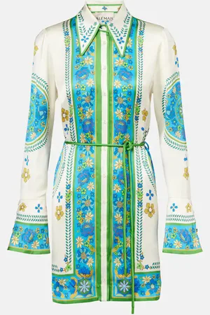 ALÉMAIS Vivianna printed shirt dress