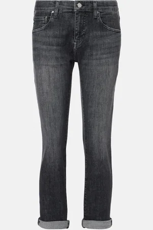 AG Jeans Ex-Boyfriend mid-rise slim jeans
