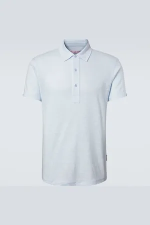 Orlebar Brown Sebastian linen jersey polo shirt