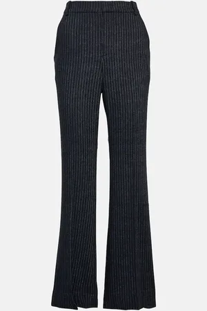 Vince Pinstripe flannel straight pants
