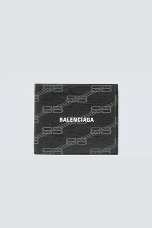 Balenciaga BB leather wallet