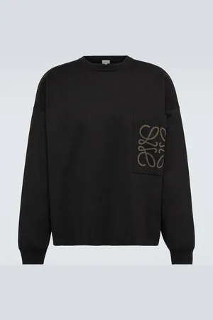 Loewe Anagram cotton-blend sweatshirt