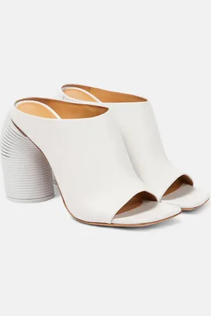 OFF-WHITE Spring leather mules