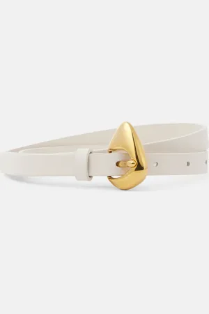 Bottega Veneta Fin leather belt