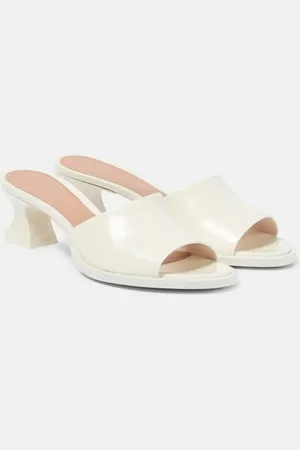Bottega Veneta Cha Cha leather mules