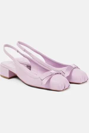 Christian Louboutin Mamaflirt 30 leather slingback pumps