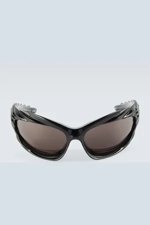 Balenciaga Extreme Logo-Decal sunglasses