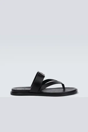 Christian Louboutin Leather logo sandals