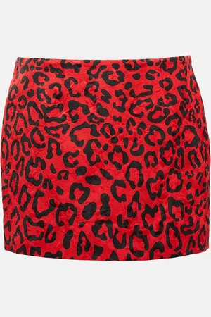 Dolce & Gabbana Leopard-print brocade miniskirt