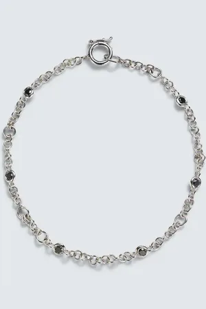 SPINELLI KILCOLLIN Gravity sterling silver bracelet with diamonds