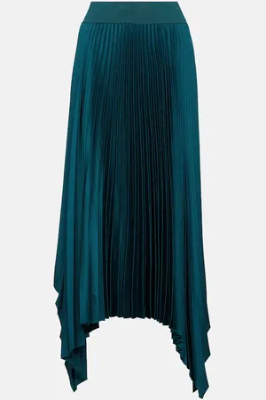 Joseph Ade asymmetric crÃªpe midi skirt