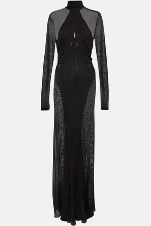 Isabel Marant Rimma semi-sheer gown
